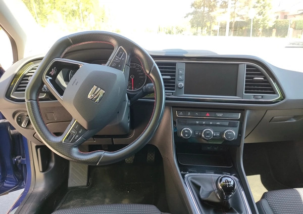Seat Leon cena 56400 przebieg: 155000, rok produkcji 2018 z Tychy małe 46